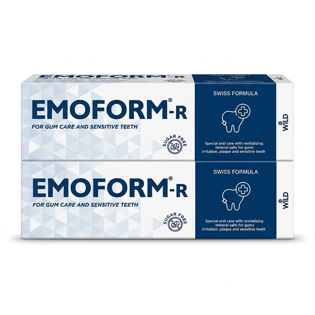 Emoform-R Toothpaste 100g – Daily Oral Care Toothpaste for Sensitive Teeth | Pack of 2