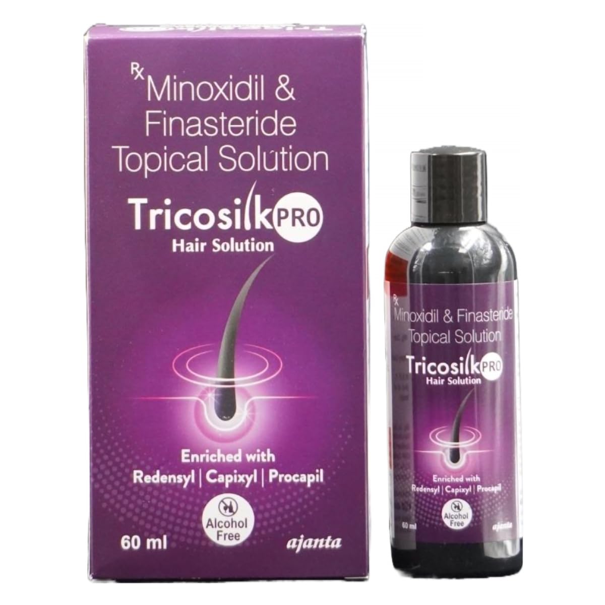Advanced Hair Care Solution (60ml) – Lightweight Scalp & Hair Nourishing Serum for Smooth, Healthy-Looking Hair