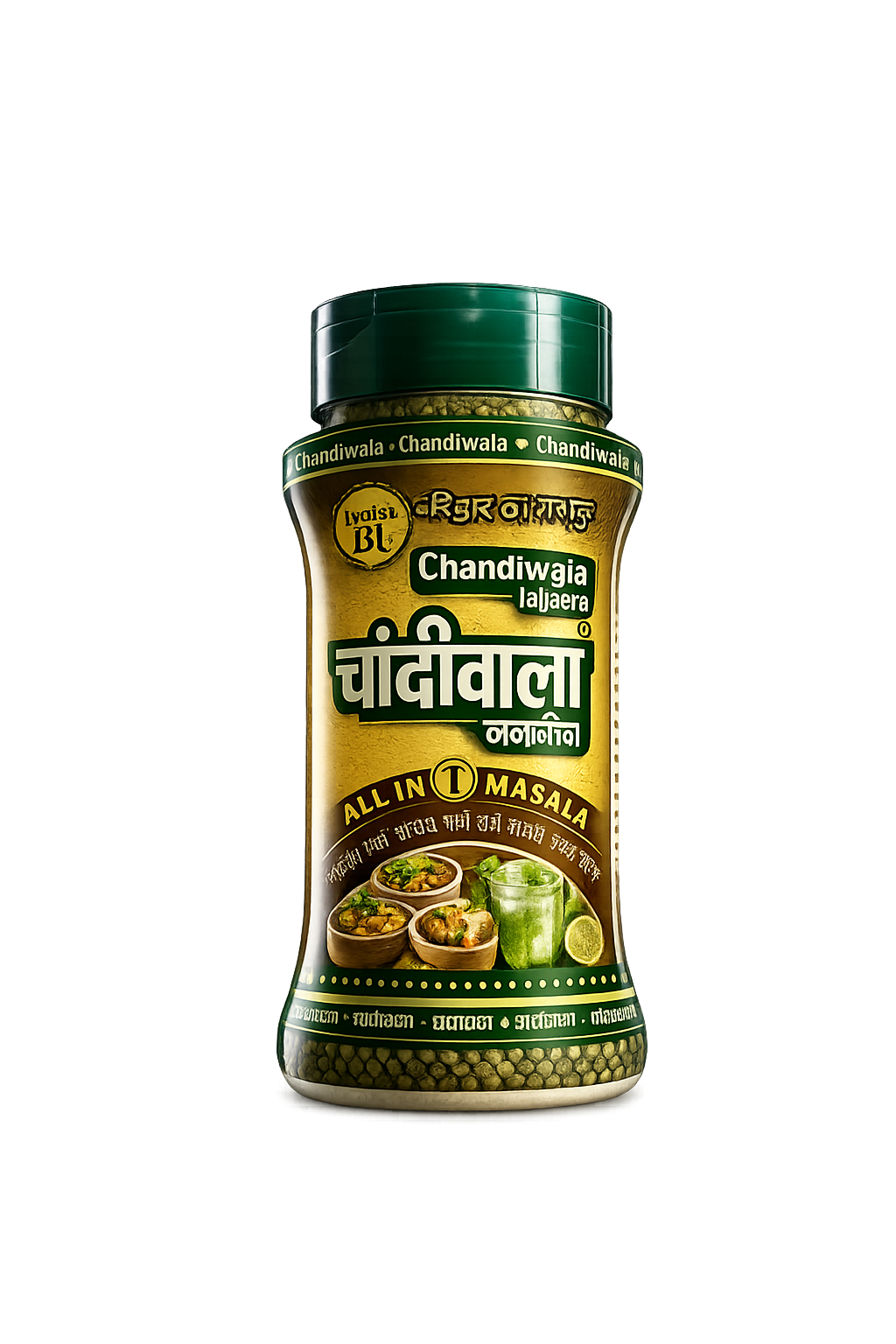 Chandiwala Jaljeera All in 1 Masala | Premium Digestive Spice Mix for Chaat, Fruits, Drinks & Snacks | 100g