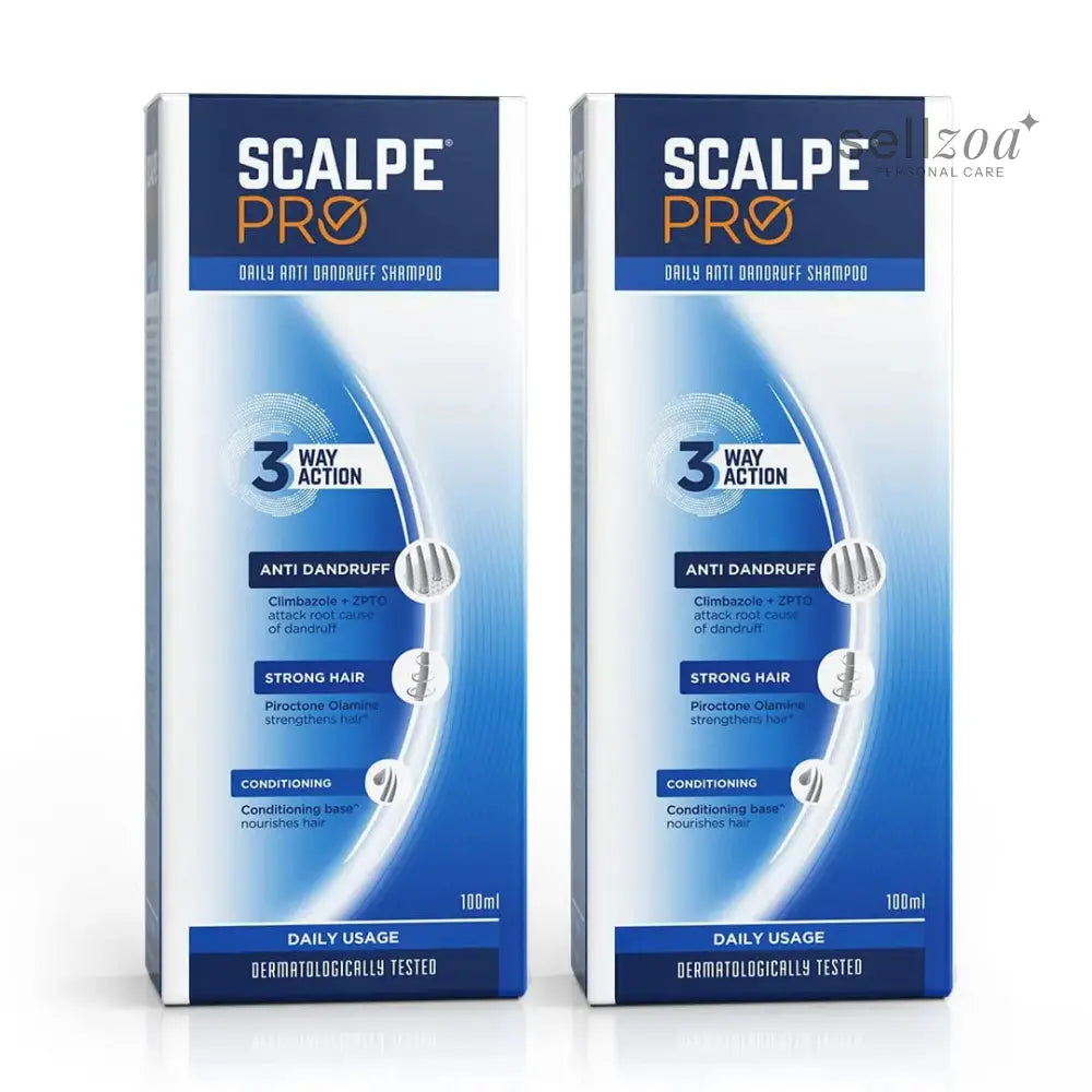 scalpscalpe-pro-daily-anti-dandruff-shampoo-100ml-pack-of-2 - Sellzoa